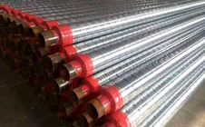 镀锌铁皮架空保温钢管